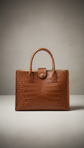 Alligator Leather Tote Bag