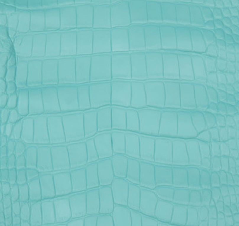 Tiffany Blue Alligator Lighter Sleeve