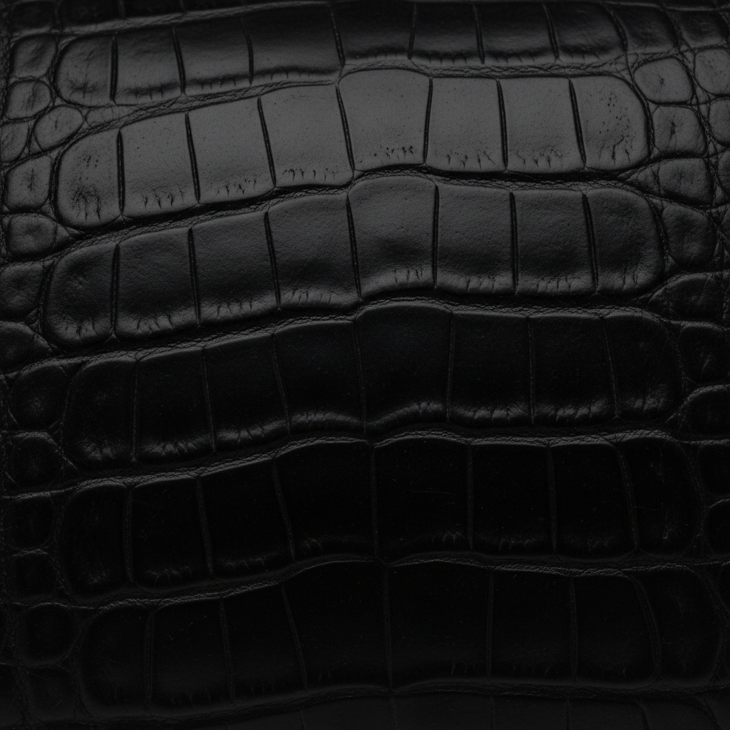 Black Alligator Lighter Sleeve